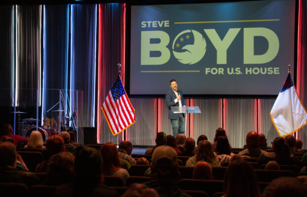 Nearly 200 supporters attend Fischbach challenger Steve Boyd’s official campaign kickoff